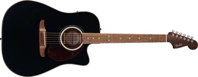 Squier California Deluxe Redondo CE elettroacustica Black dreadnought