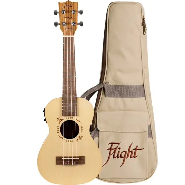 Flight DUC525 EQ SP/ZEB ukulele concert elettrificato
