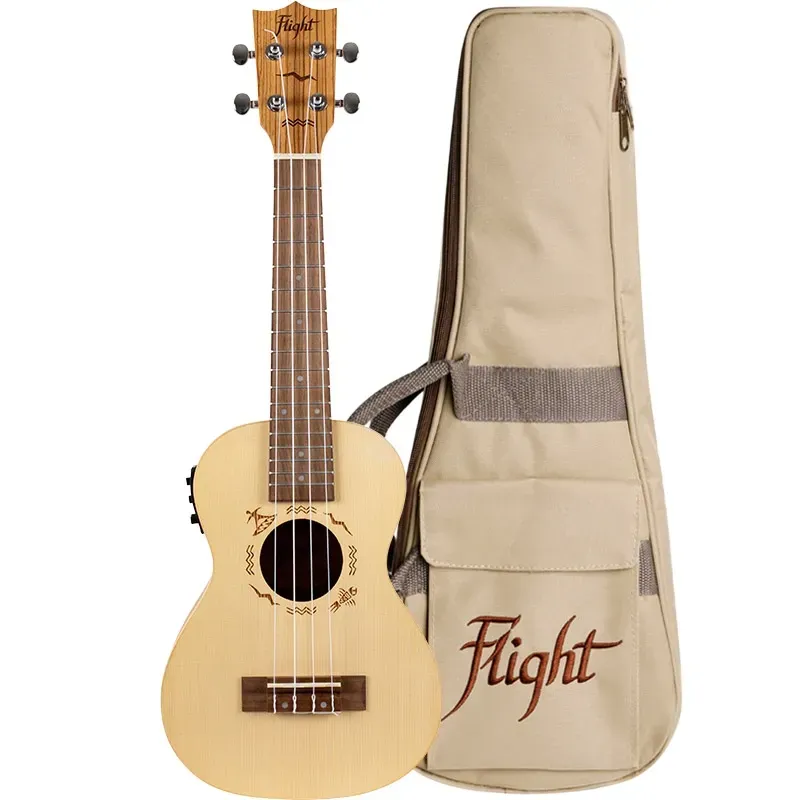 Flight DUC525 EQ SP/ZEB ukulele concert elettrificato