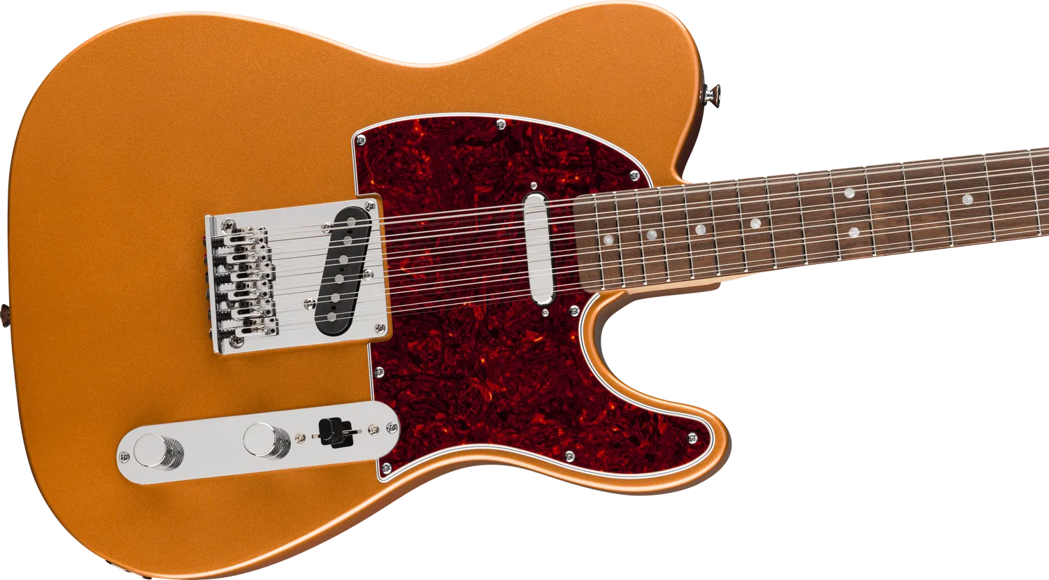 Squier Paranormal Troy Van Leeuwen Telecaster XII chitarra elettrica Copper