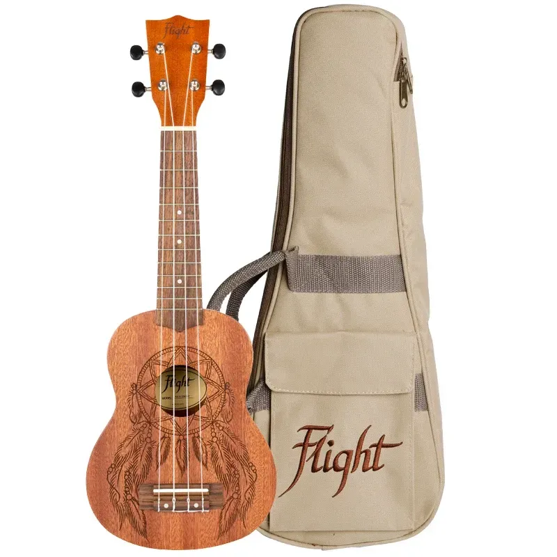 Flight NUS350 Dreamcatcher ukulele soprano suono pulito