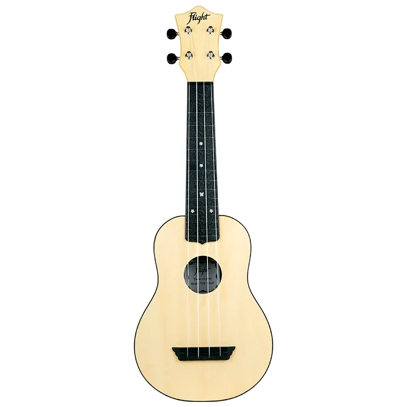 Flight Travel TUS35 ukulele soprano Natural plastica