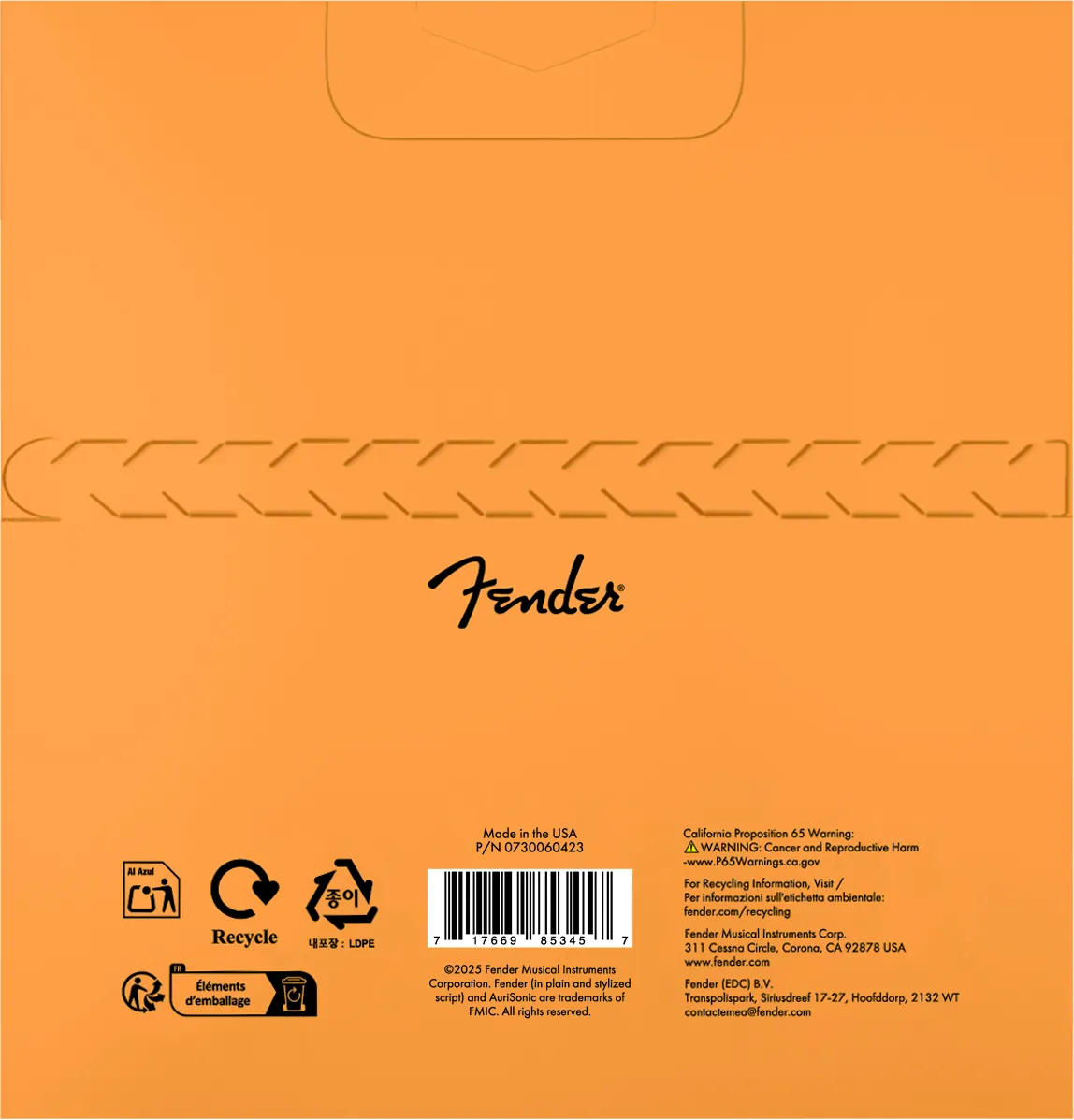 Squier by Fender AuriSonic 60-12L corde acustica 12 corde bronzo