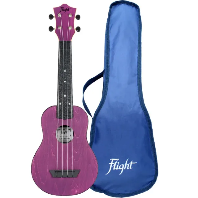 Flight TUS35 Purple ukulele soprano viola da viaggio