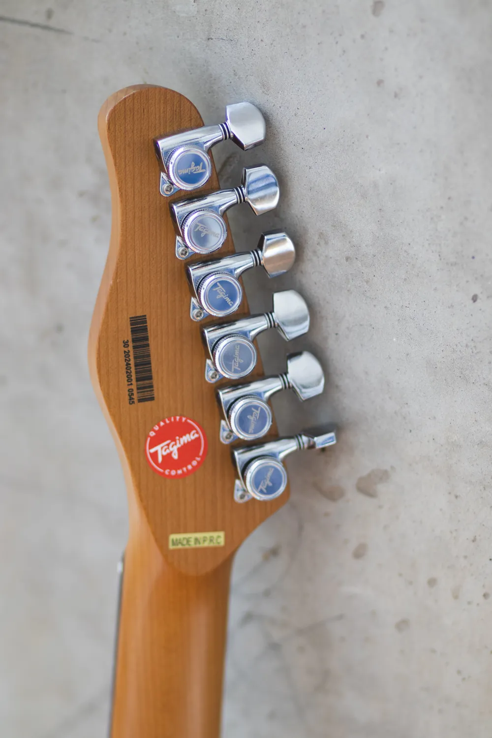 Tagima Stella Oasis chitarra elettrica Swamp Ash blu
