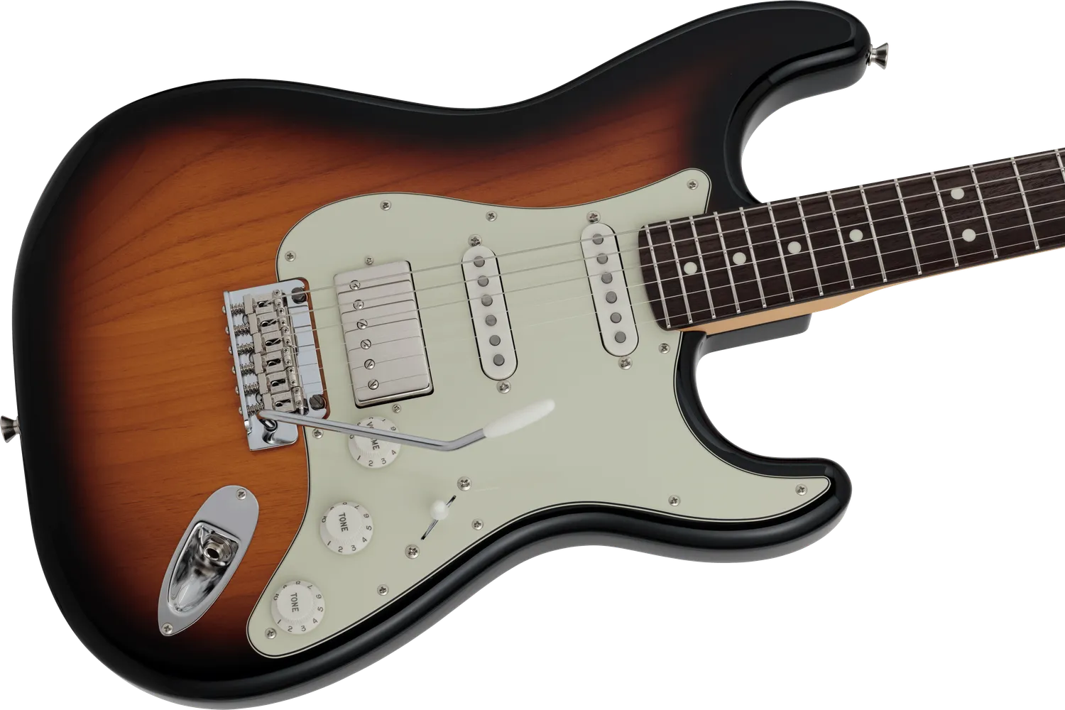 Fender Hybrid II Stratocaster HSS elettrica blu japan