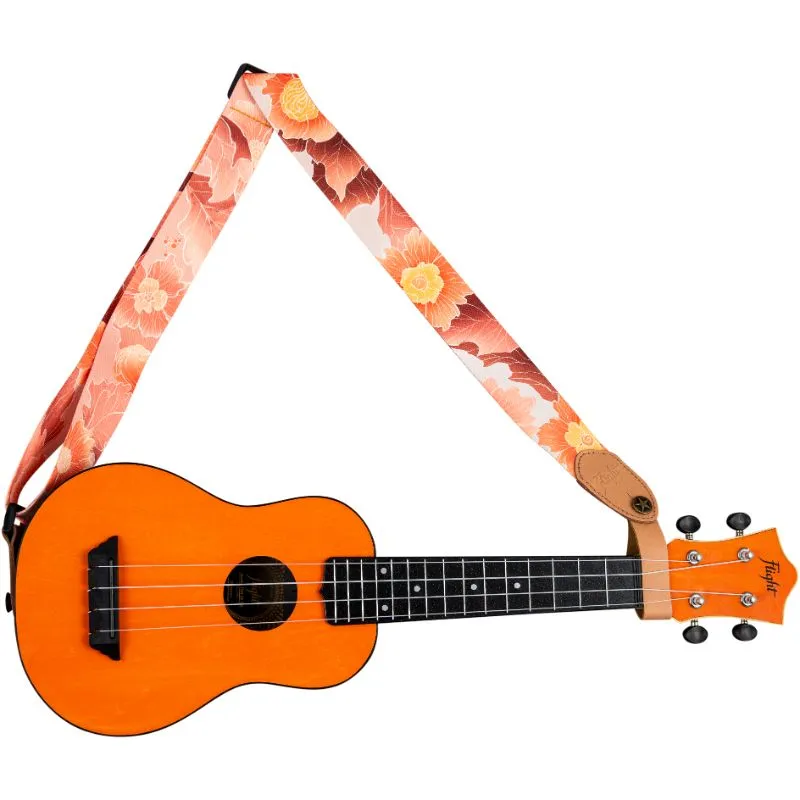 Flight S35 Flower tracolla ukulele poliestere
