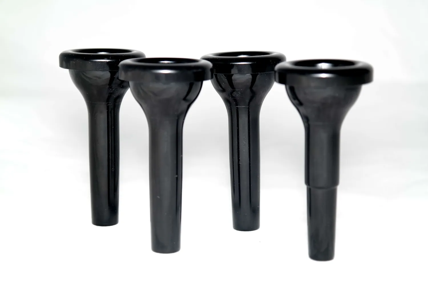 pBone Bocchino Trombone 6.5AL Small Shank Nero Plastica