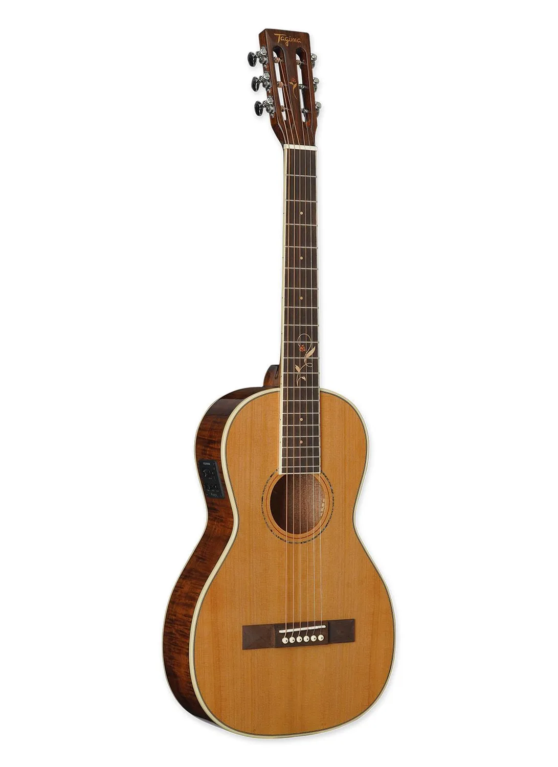 Tagima Florens FS 500 EQ acustica parlor nera cedro