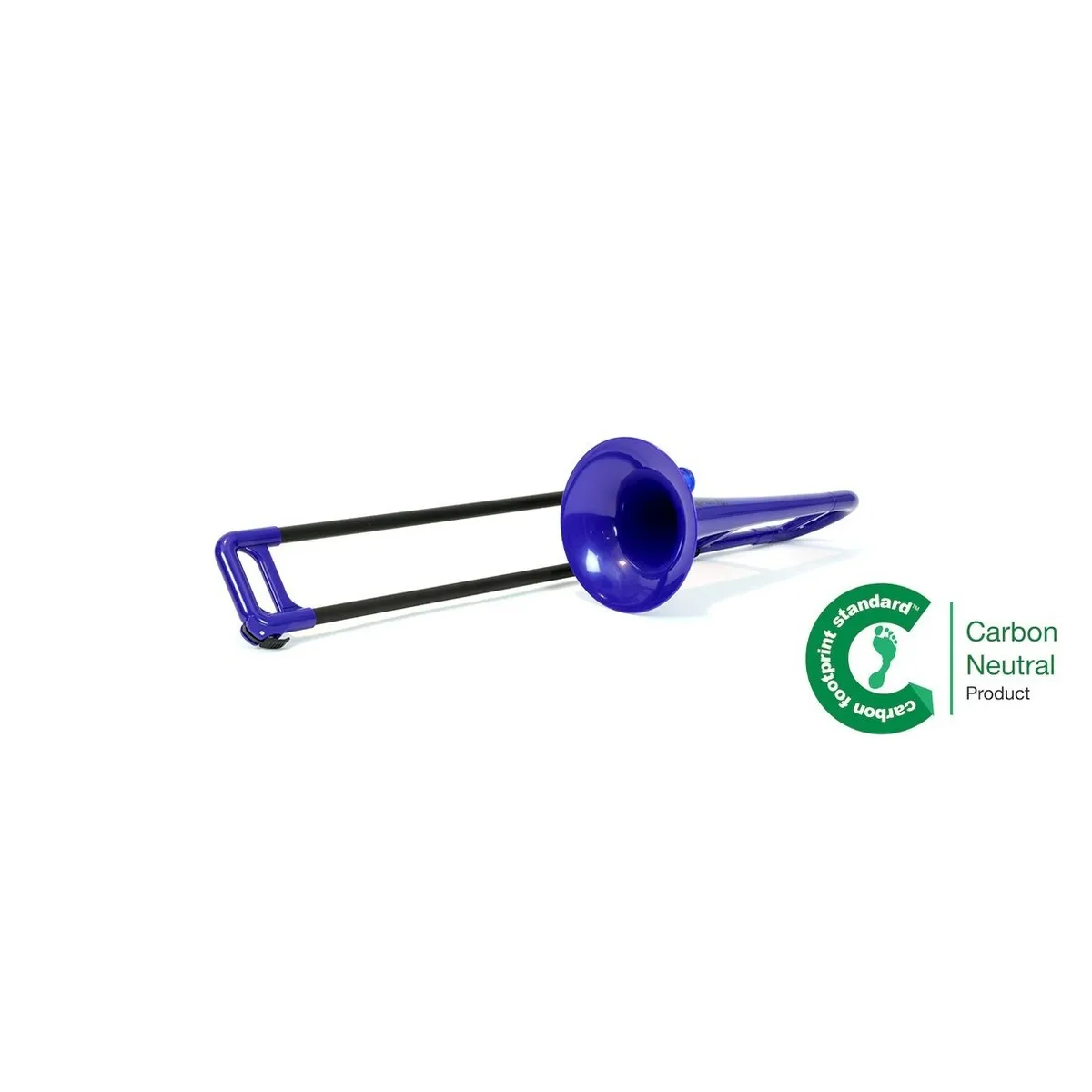 pBone Mini Trombone Eb per Bambini Blu Plastica