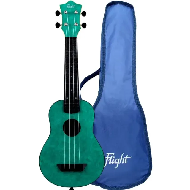 Flight Travel TUS65 Emerald ukulele soprano da viaggio