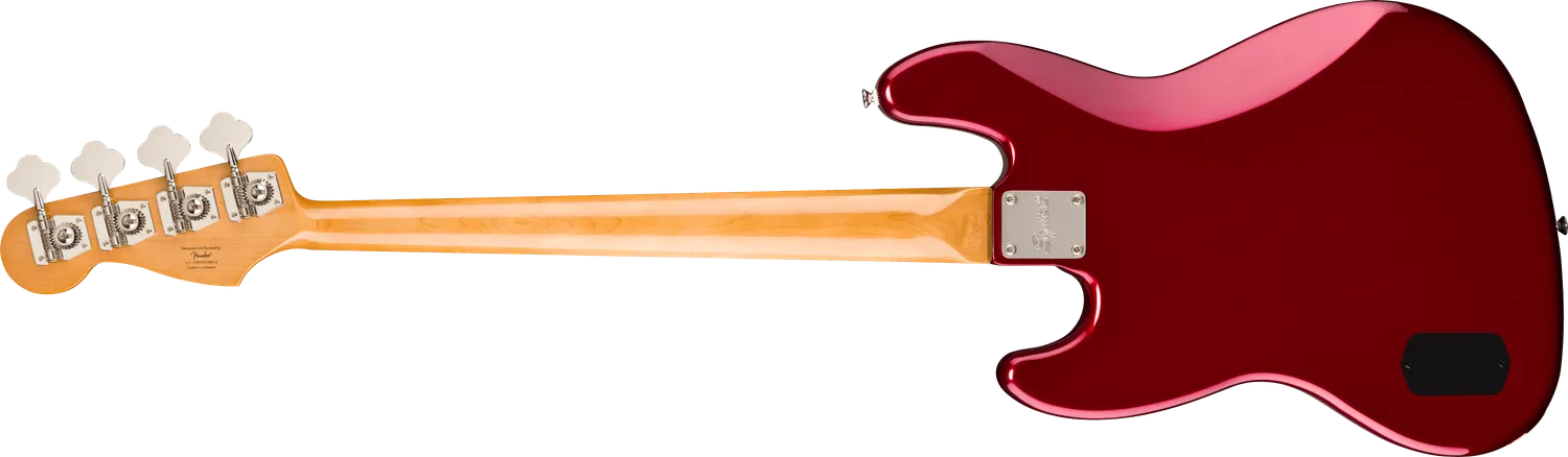 Squier Classic Vibe Jazz Bass attivo 70s rosso