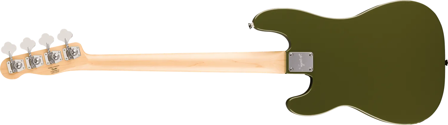 Squier Paranormal Precision Thinline basso semi-hollow SJ olive