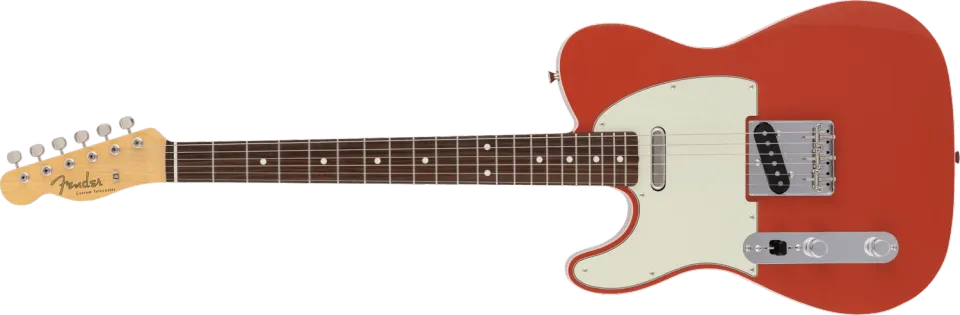 Fender Traditional 60s Telecaster Custom mancina fiesta red