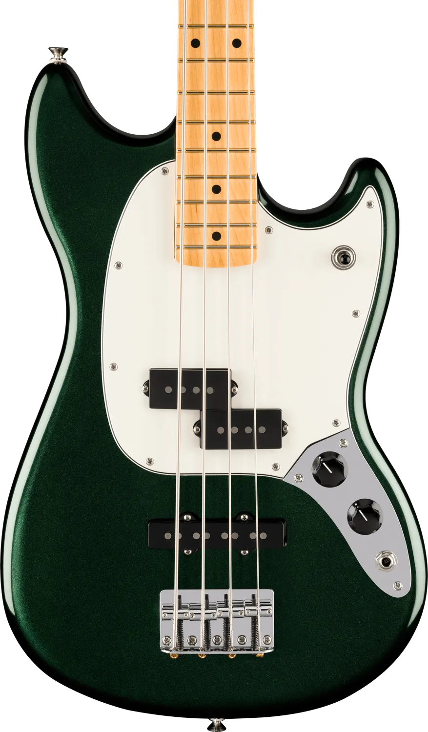 Squier Player II Mustang Bass PJ basso elettrico British Racing Green