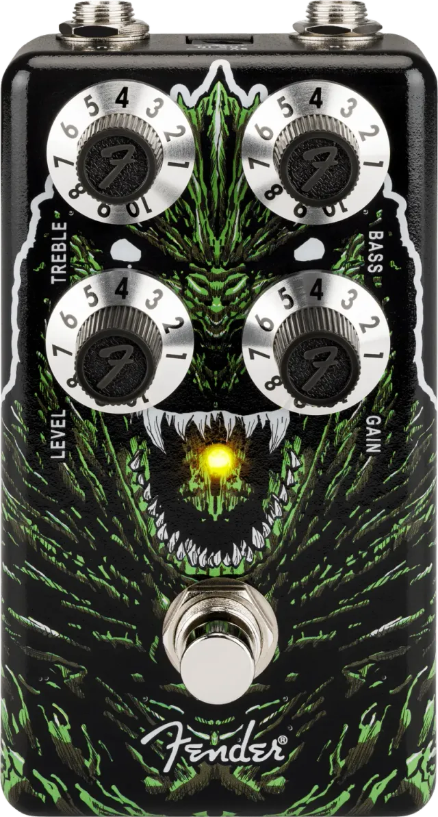 Squier Godzilla pedale distorsore chitarra Black ad alto gain