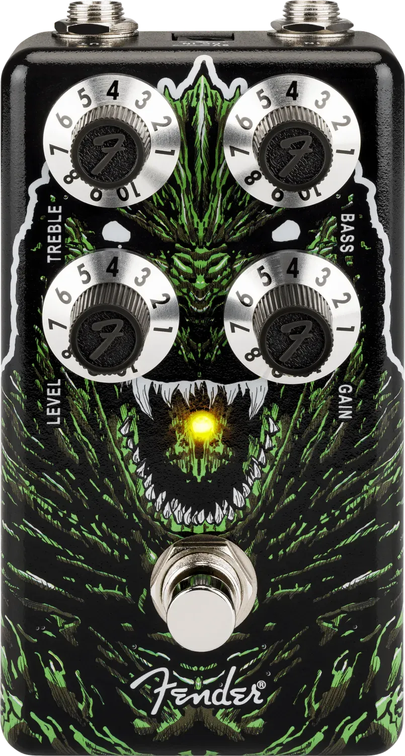 Squier Godzilla pedale distorsore chitarra Black ad alto gain