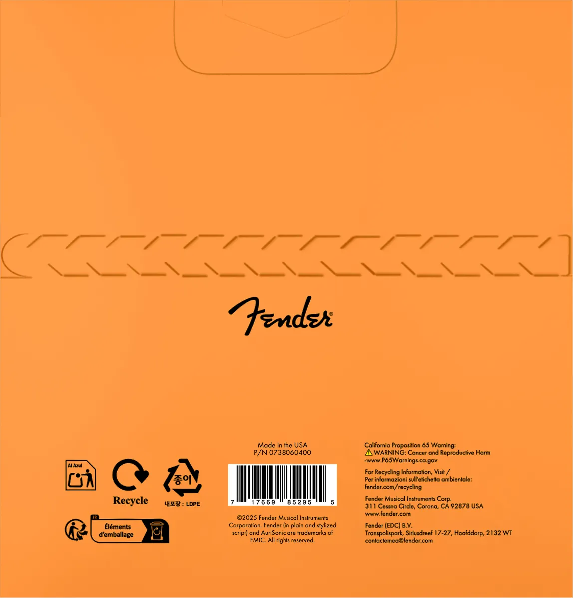 Fender AuriSonic 8060 corde basso acustico 45-100 bronzo