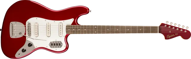 Squier Classic Vibe Bass VI basso elettrico Candy Apple Red