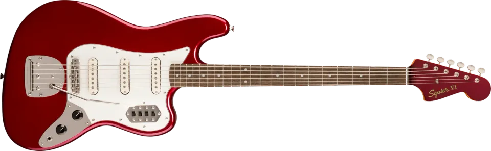 Squier Classic Vibe Bass VI basso elettrico Candy Apple Red