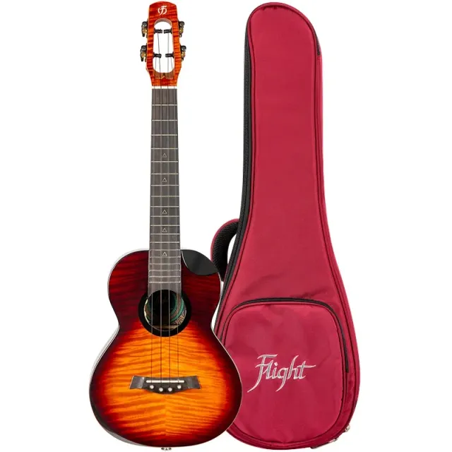 Flight Royal Navigator EQ-A ukulele tenore acero massello