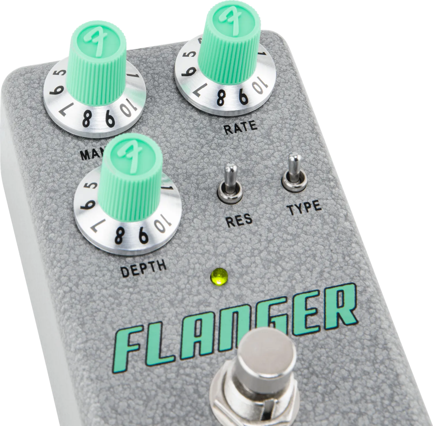 Fender Hammertone Flanger pedale effetti chitarra grigio