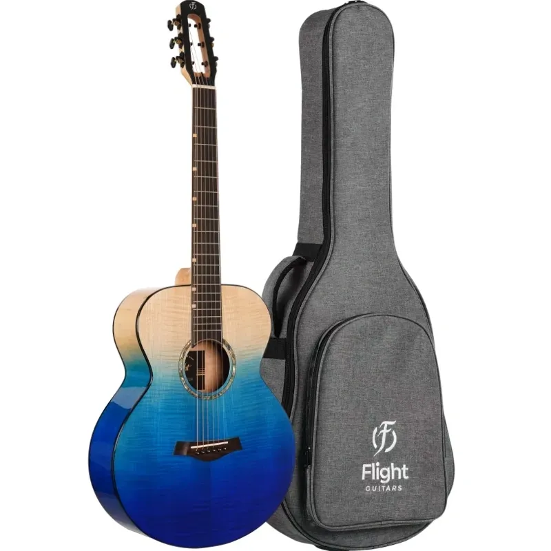 Flight Pixi TBL chitarra acustica viaggio blu