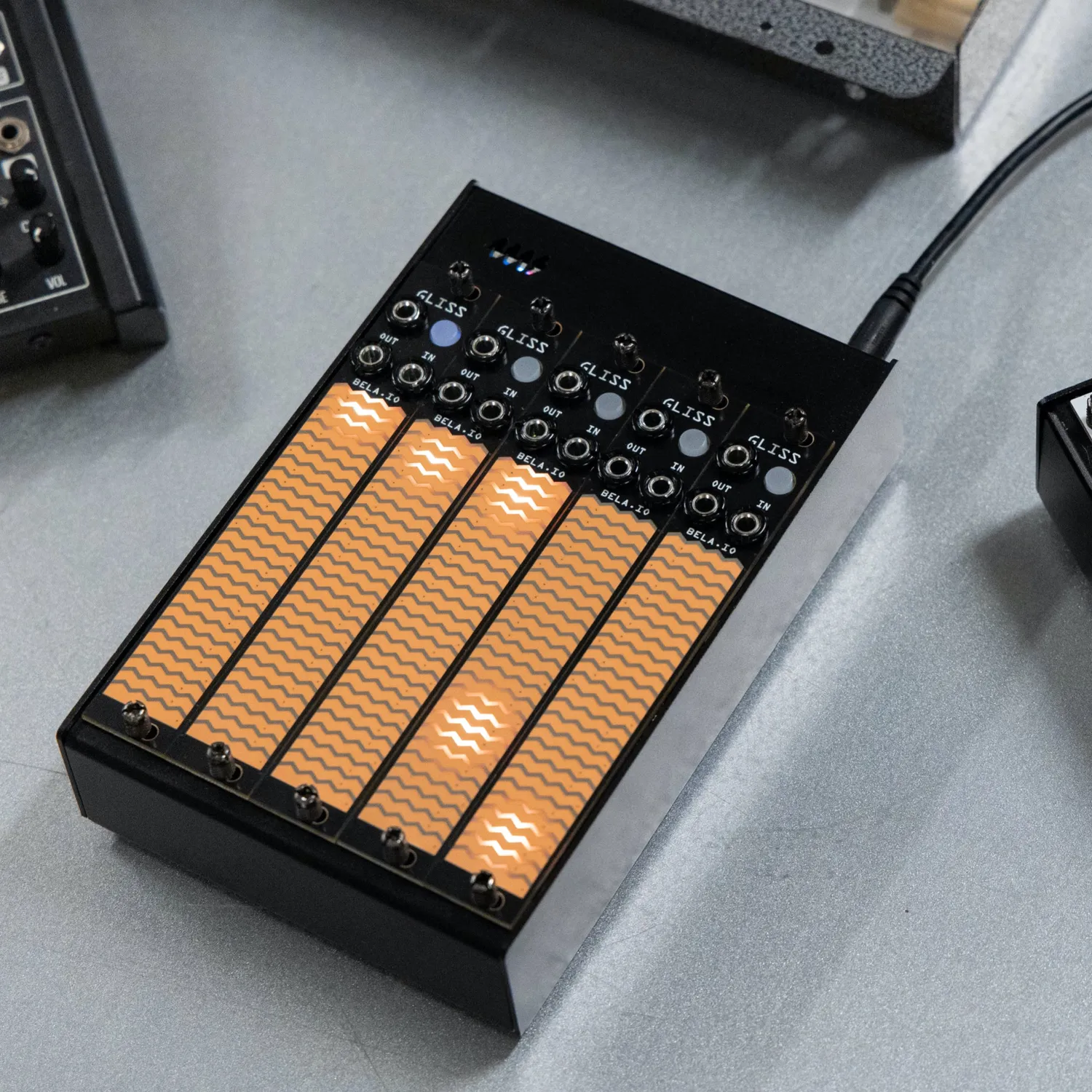 Bela Gliss modulo Eurorack touch CV registrabile 4HP