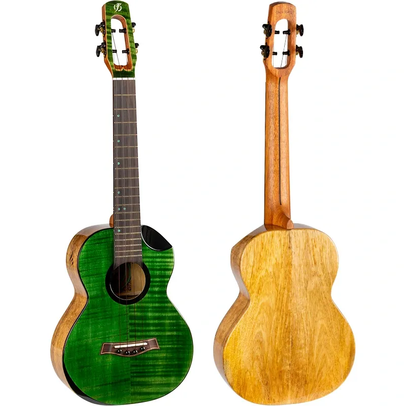 Flight Comet EQ-A Tenor Green ukulele tenore