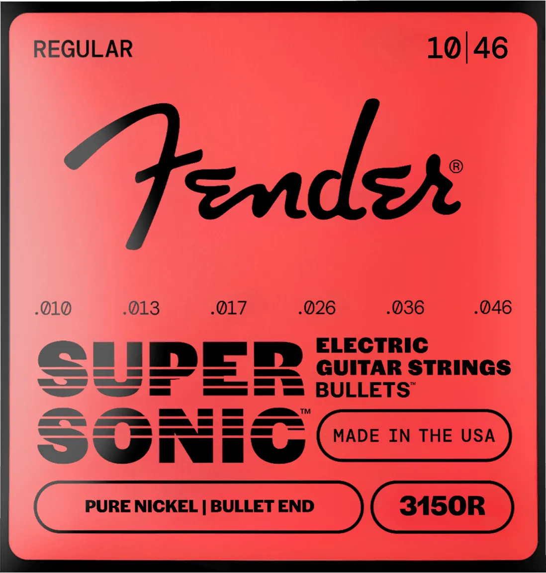 Fender SuperSonic Bullets 3150 corde nichel 009-042