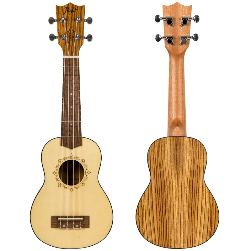 Flight Designer DUS320 ukulele soprano SP/ZEB