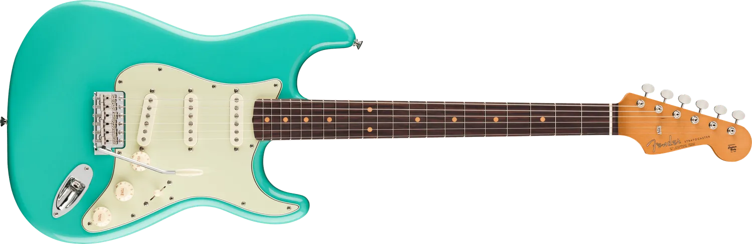 Fender Vintera III Early 60s Stratocaster elettrica Sea Foam Green