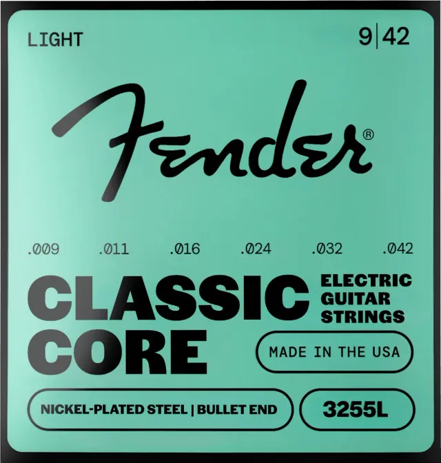 Fender Classic Core Bullets 3255L corde elettrica 09-42 nichel