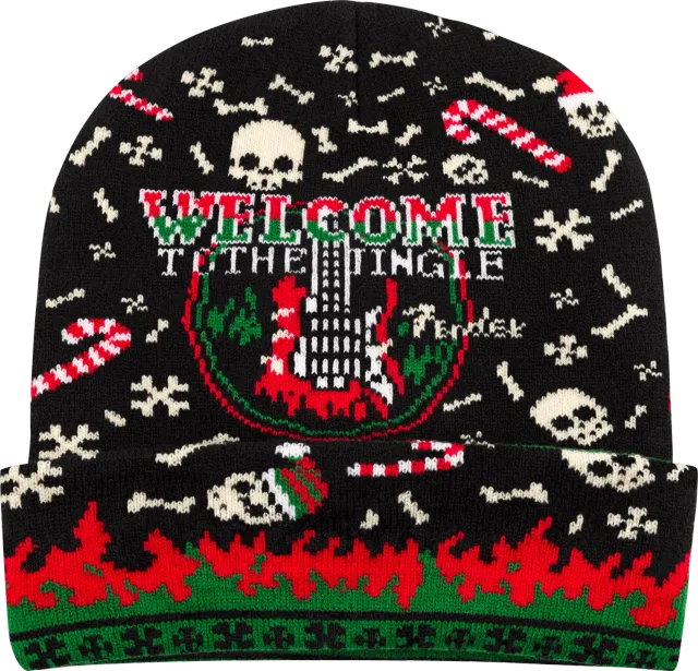 Fender Ugly Christmas berretto invernale multicolor taglia unica