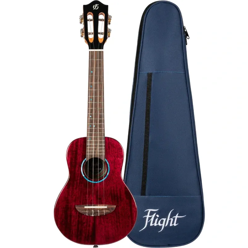 Flight Iris Tinta TPP ukulele concerto viola trasparente