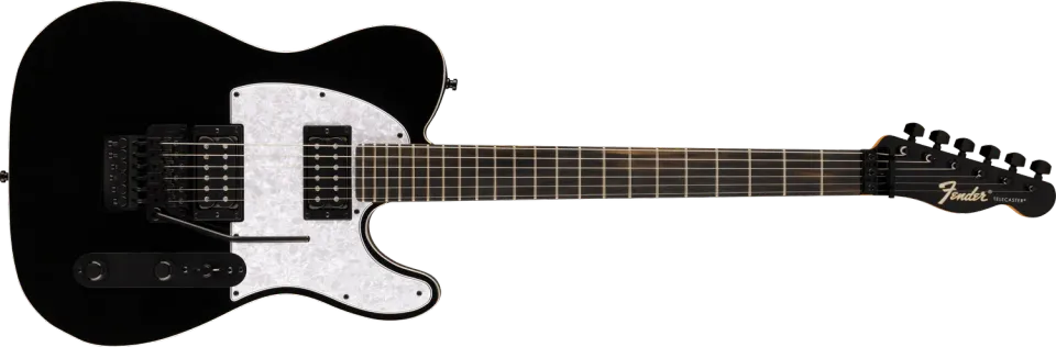 Fender Player Fusion Telecaster HH chitarra Floyd Rose Black