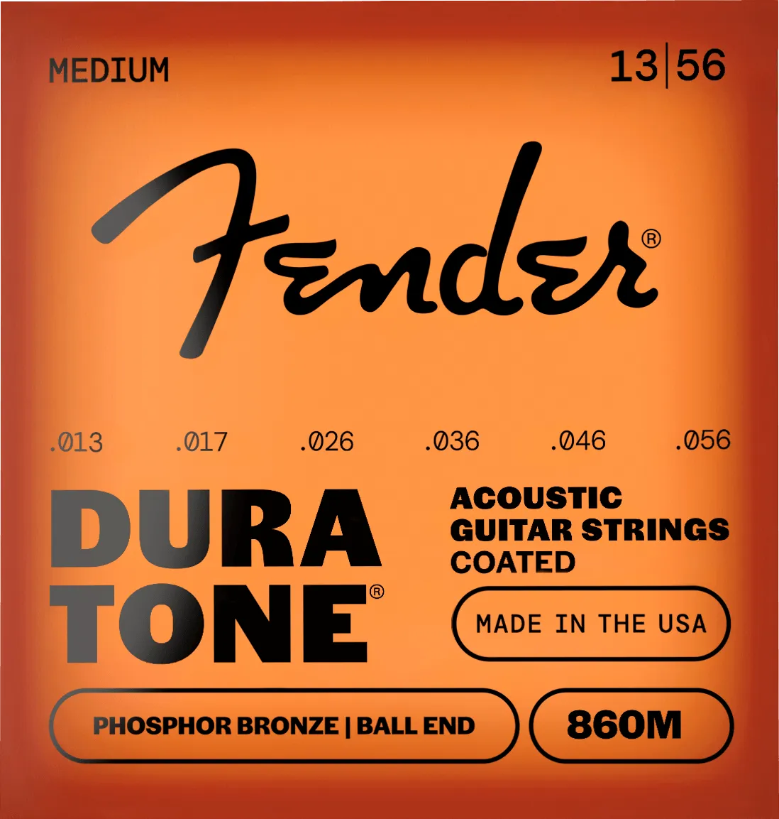 Squier by Fender Dura-Tone corde acustica bronzo 012-053