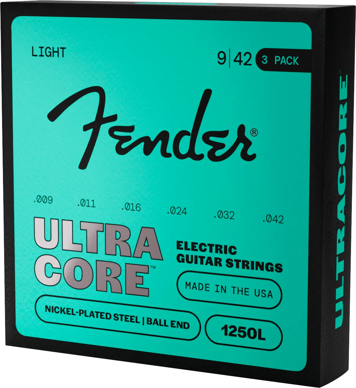 Squier UltraCore 1250 corde chitarra 09-42 3-pack nichelate