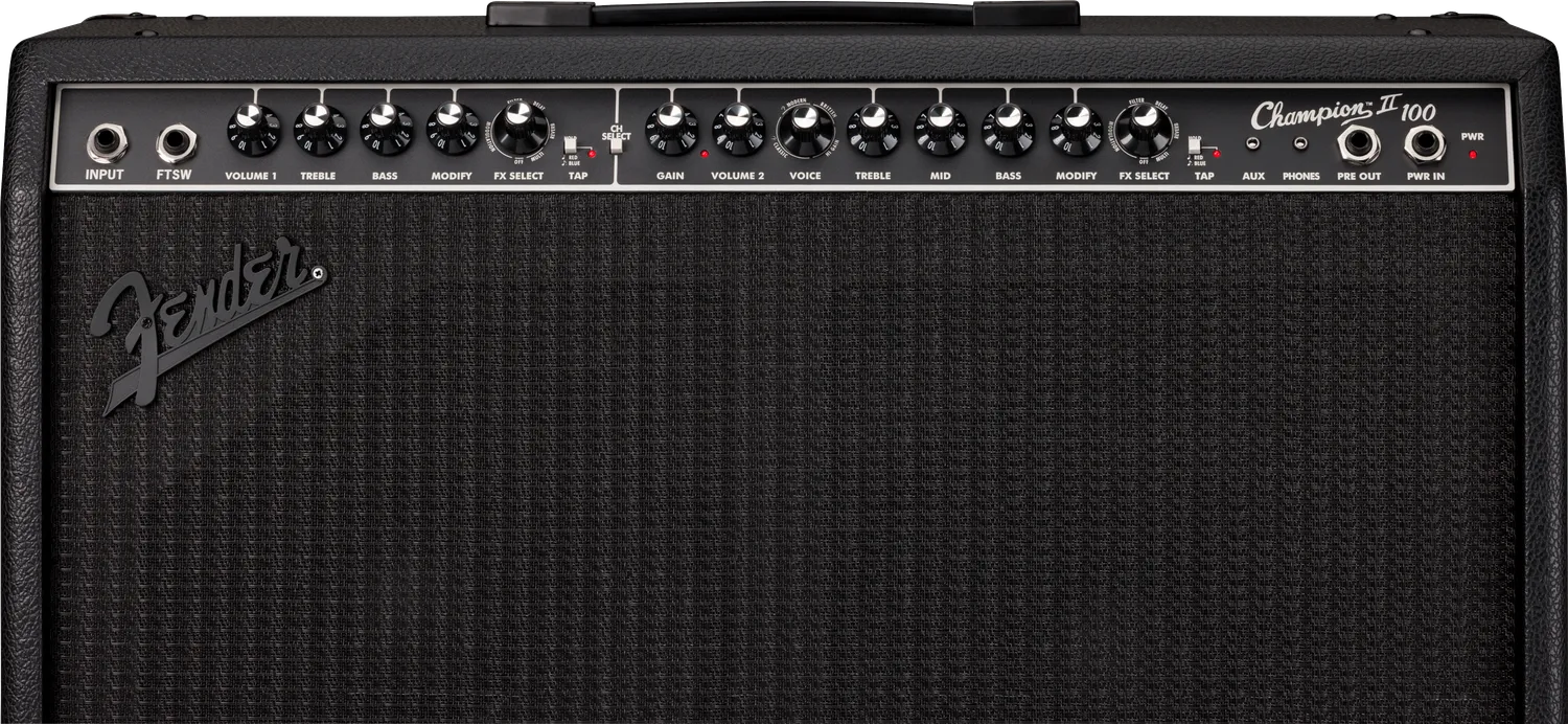 Fender Champion II 100 amplificatore chitarra 100W Black