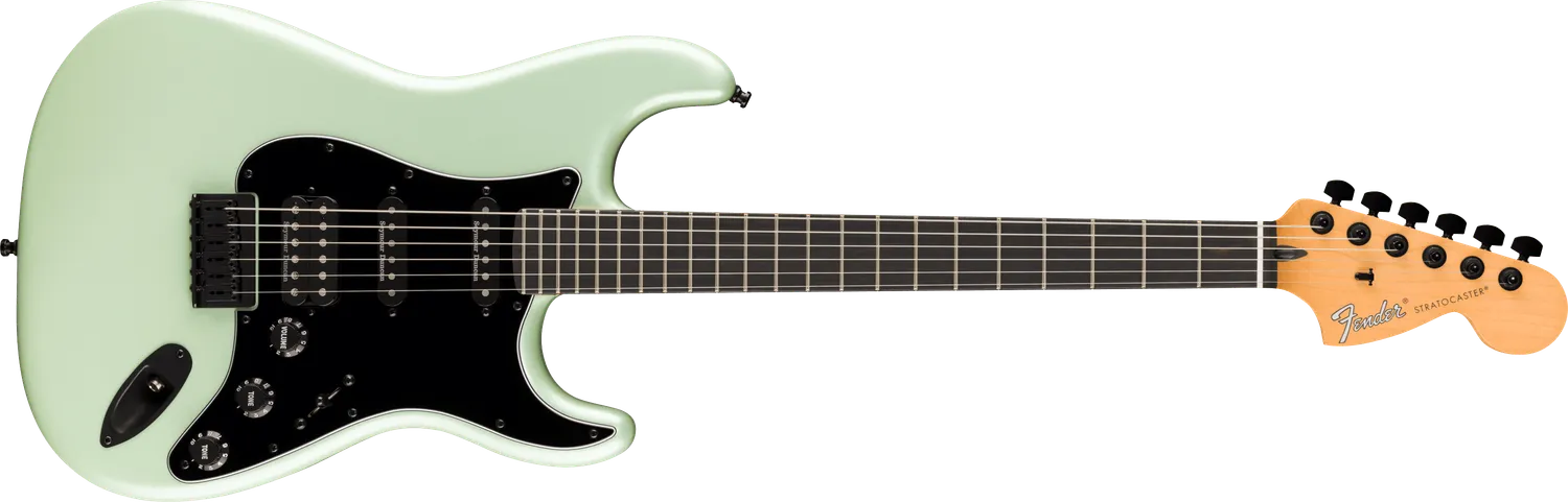 Fender Player II Advanced Strat HSS chitarra ebano hardtail