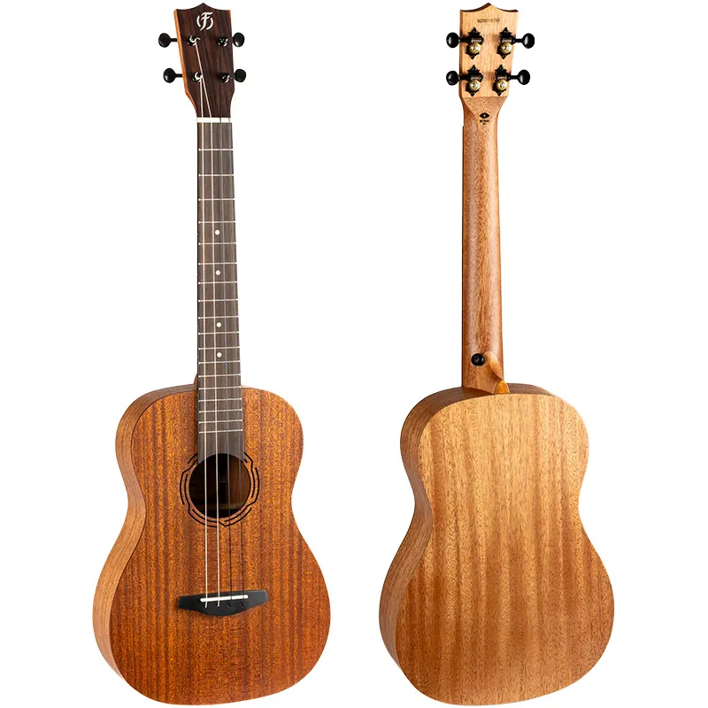 Flight Natural NUB500 ukulele baritono top mogano massello