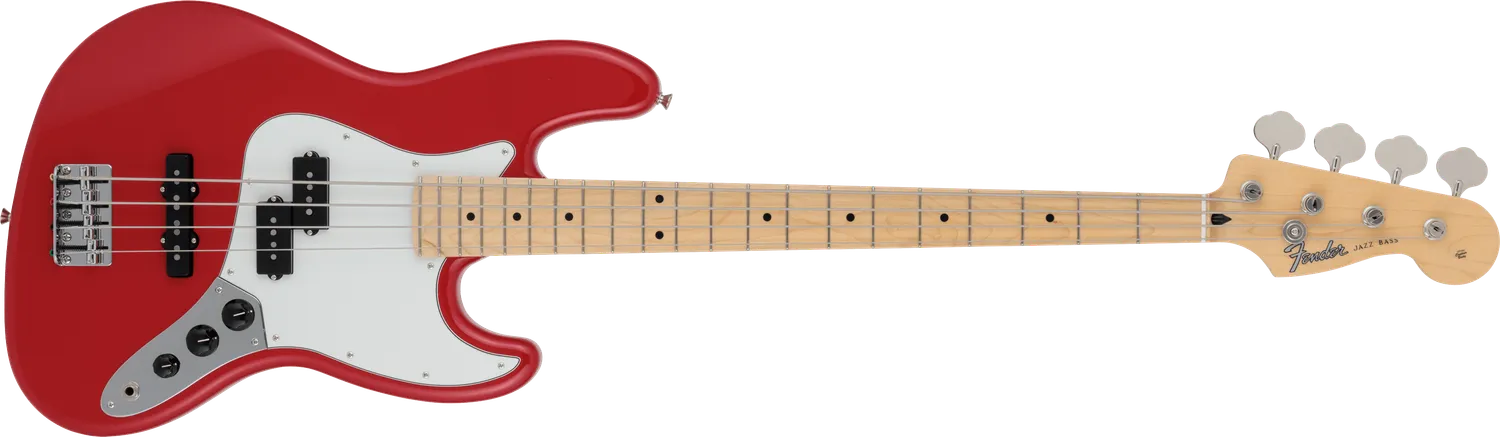 Fender Hybrid II Jazz Bass PJ basso Modena Red Made in Japan