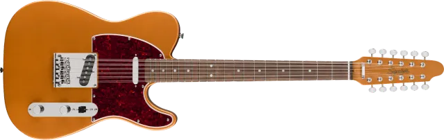 Squier Paranormal Troy Van Leeuwen Telecaster XII chitarra elettrica Copper