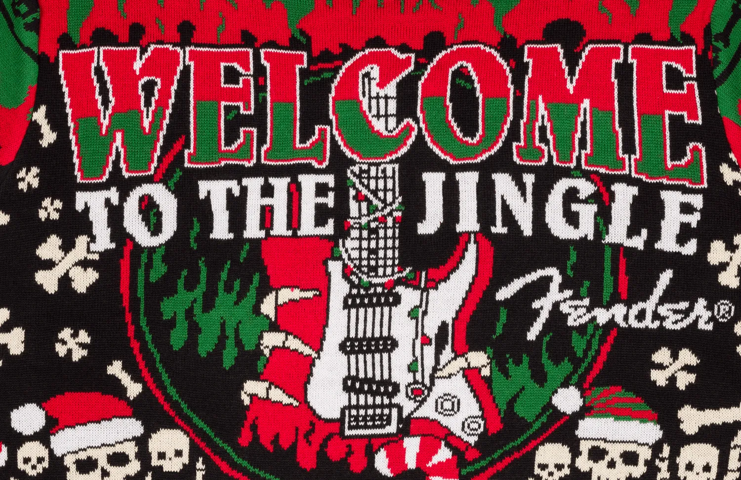Fender Ugly Christmas maglione natalizio multicolore L