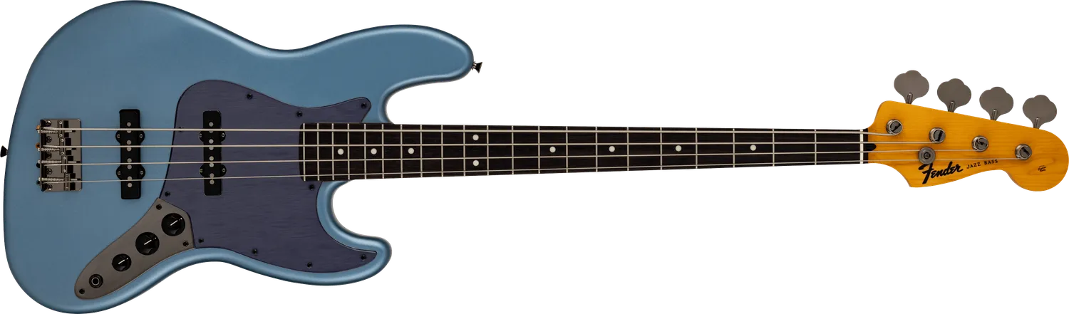 Fender Hybrid II Jazz Bass basso elettrico blu aero opaco