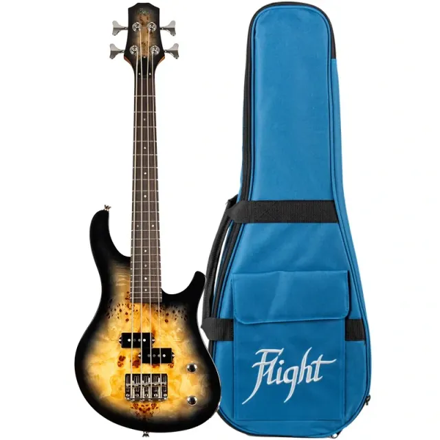 Flight Mini Bass PBR mini basso 23" corpo solido