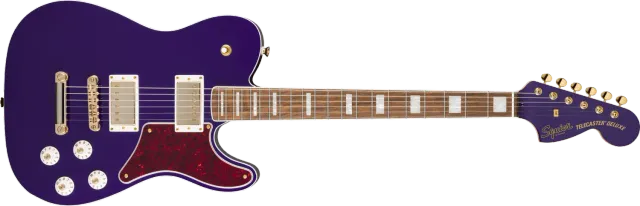Squier Troublemaker Tele Deluxe elettrica viola humbucker