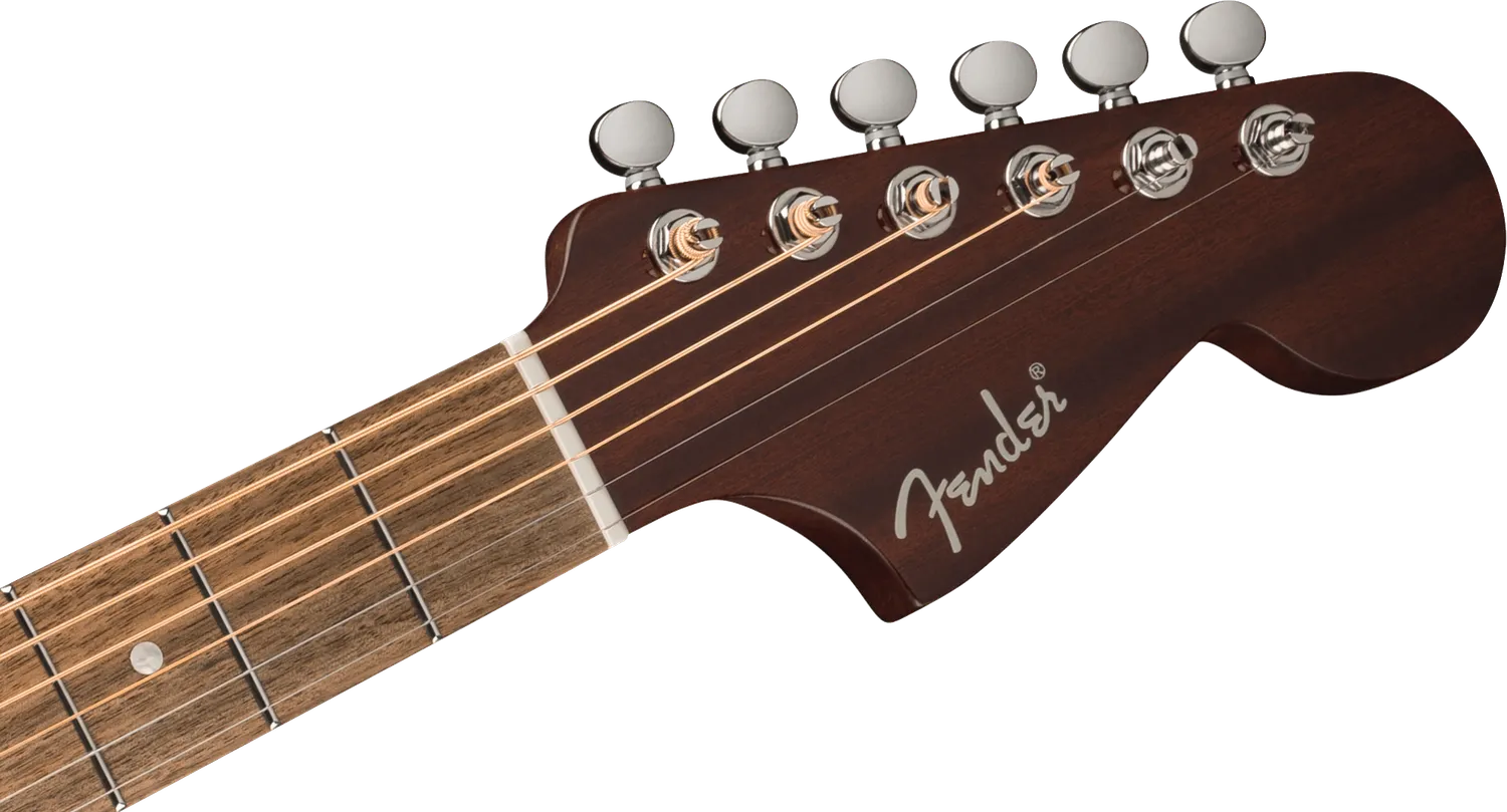 Fender California Deluxe Newporter CE acustica white blonde