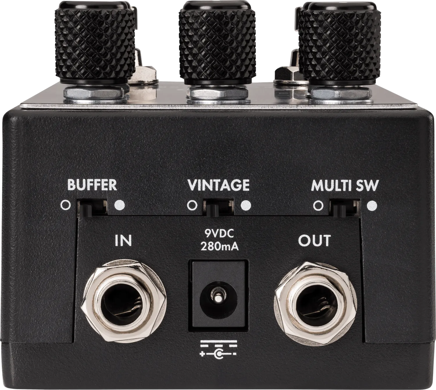 Fender The Bends V2 pedale compressore booster nero