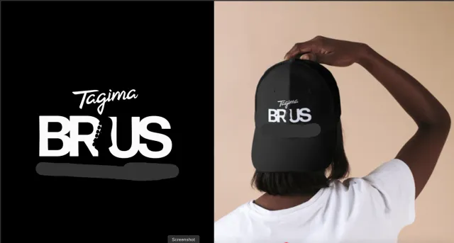 Tagima Hat cappellino snapback nero mesh